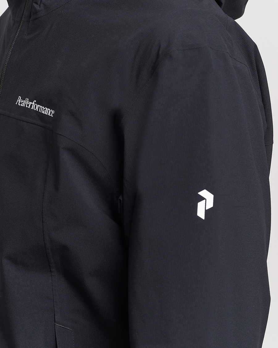 Herren | Jacken | Peak Performance | Trail Hipe Hooded Shell Jacket Black