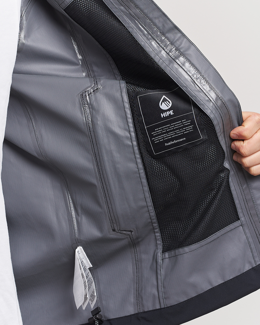 Herren | Jacken | Peak Performance | Trail Hipe Hooded Shell Jacket Black