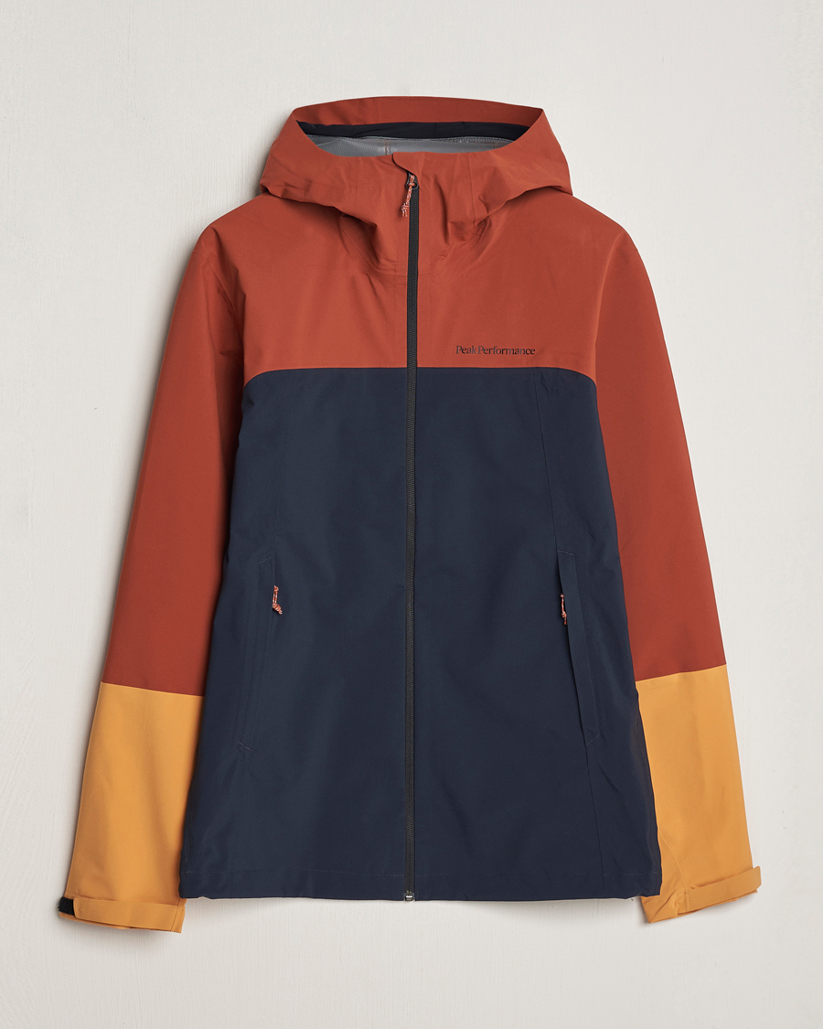 Herren | Jacken | Peak Performance | Trail Hipe Hooded Jacket Spiced/Salute Navy/Desert