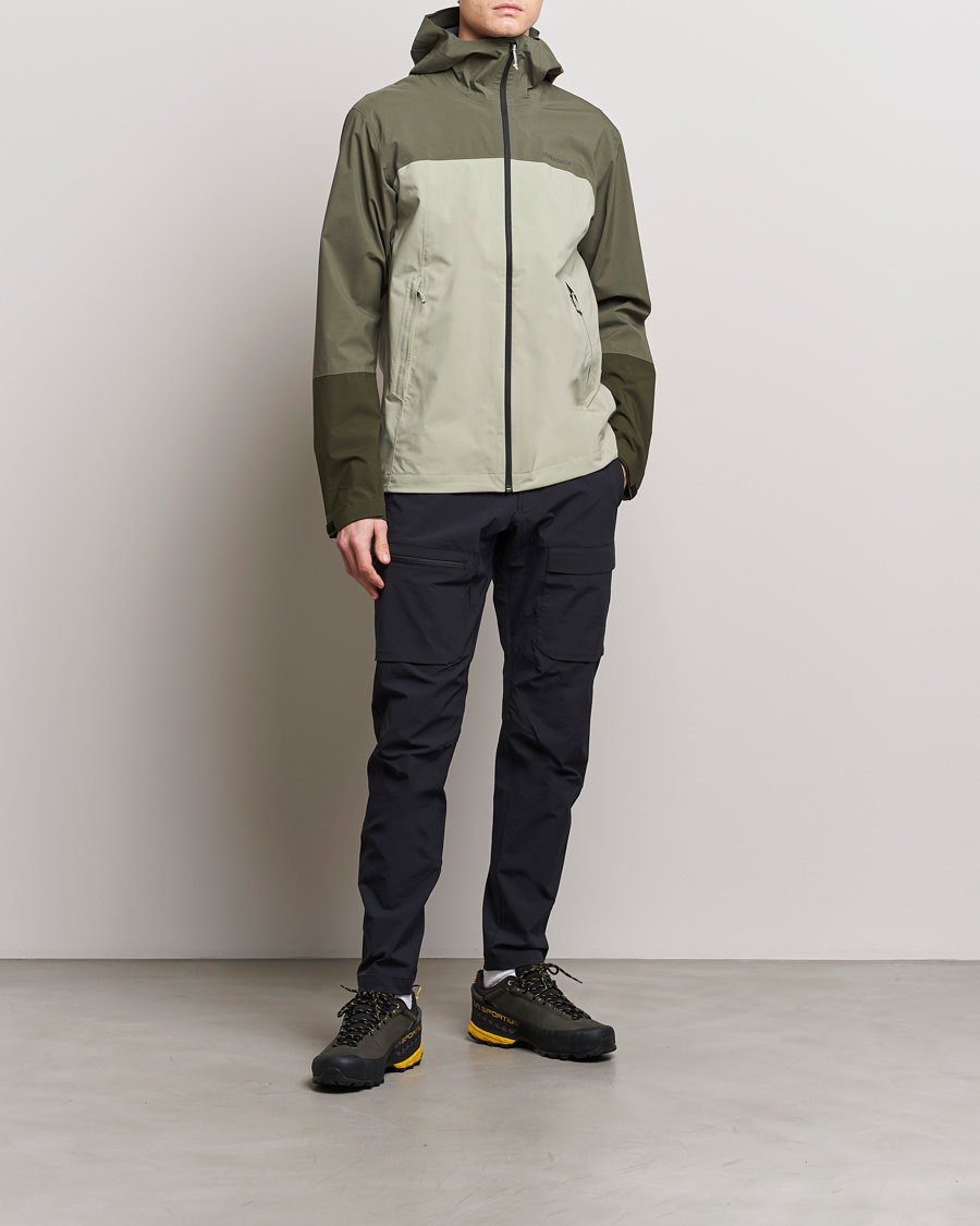 Herren | Jacken | Peak Performance | Trail Hipe Hooded Jacket Pine Needle/Limit Green