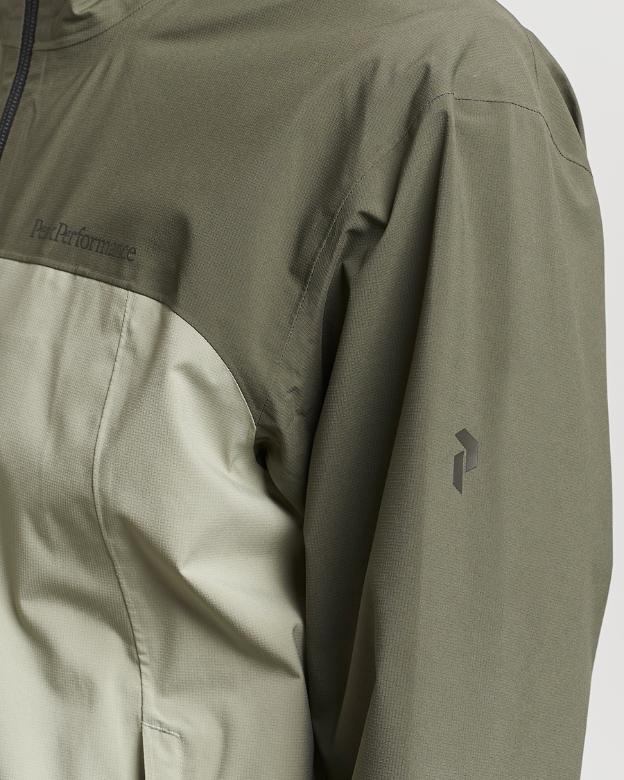 Herren | Jacken | Peak Performance | Trail Hipe Hooded Jacket Pine Needle/Limit Green