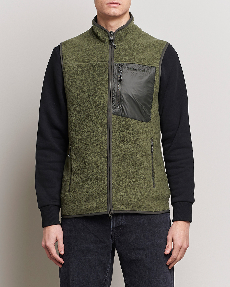 Herren | Pullunder | Peak Performance | Pile Vest Pine Needle