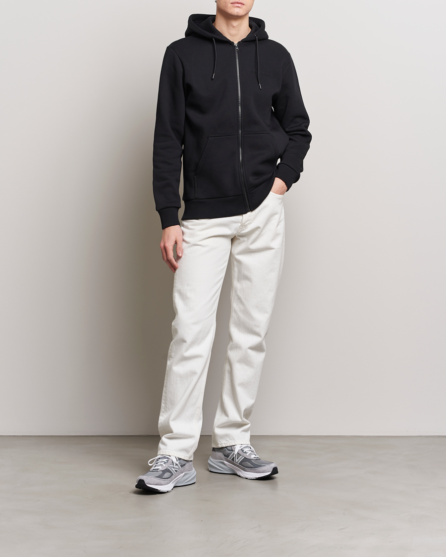 Herren | Pullover | Peak Performance | Original Full Zip Hoodie Black