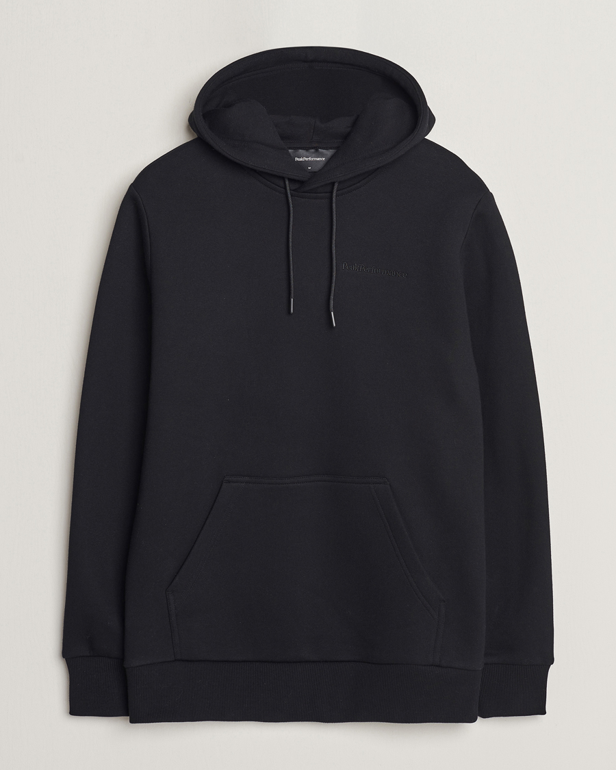 Herren | Pullover | Peak Performance | Original Logo Hoodie Black