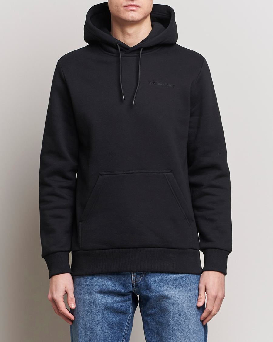 Herren | Kleidung | Peak Performance | Original Logo Hoodie Black