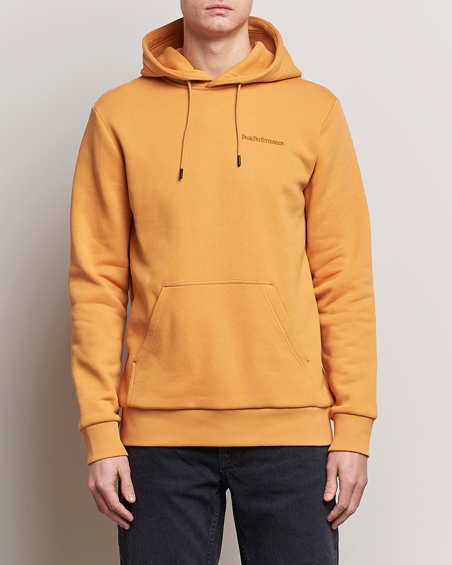 Herren |  | Peak Performance | Original Logo Hoodie Desert Blow