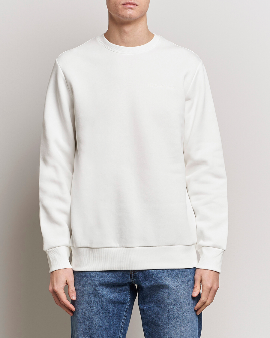 Herren | Treue-Rabatt für Stammkunden | Peak Performance | Original Logo Crew Neck Sweatshirt Off White