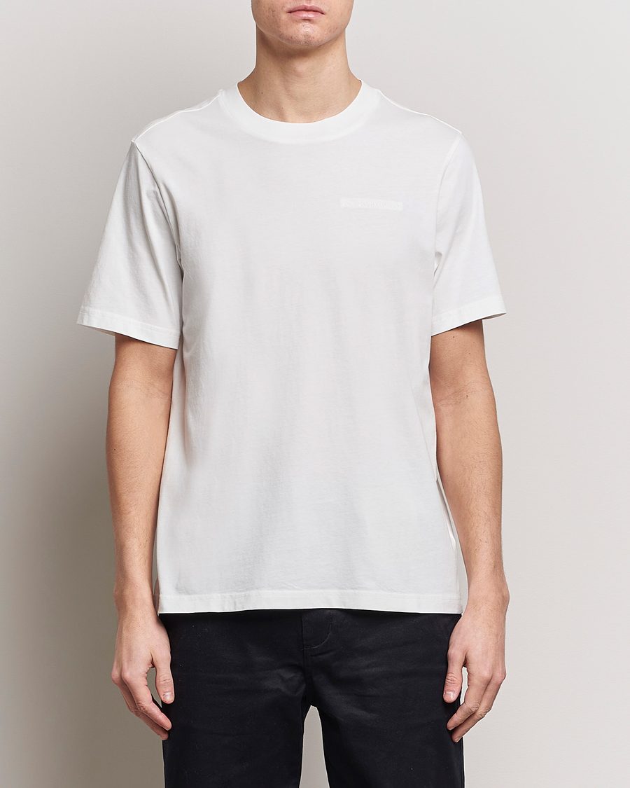 Herren | Weiße T-Shirts | Peak Performance | Original Logo Crew Neck T-Shirt Off White