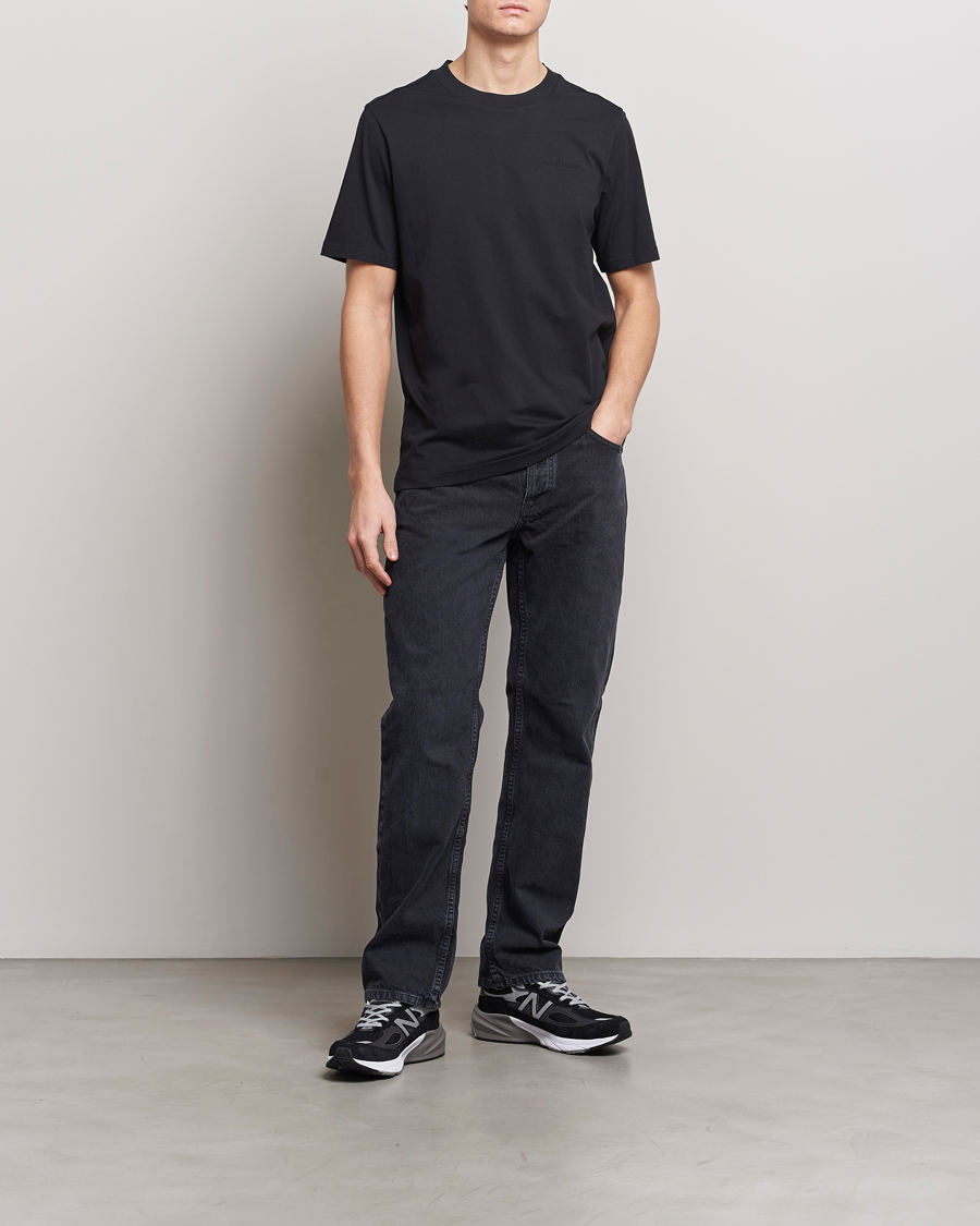 Herren | T-Shirts | Peak Performance | Original Logo Crew Neck T-Shirt Black