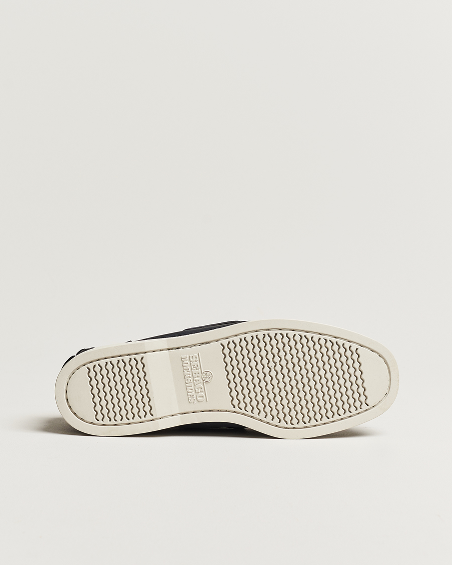 Herren | Segelschuhe | Sebago | Dockside Nubuck Boat Shoe Blue Navy