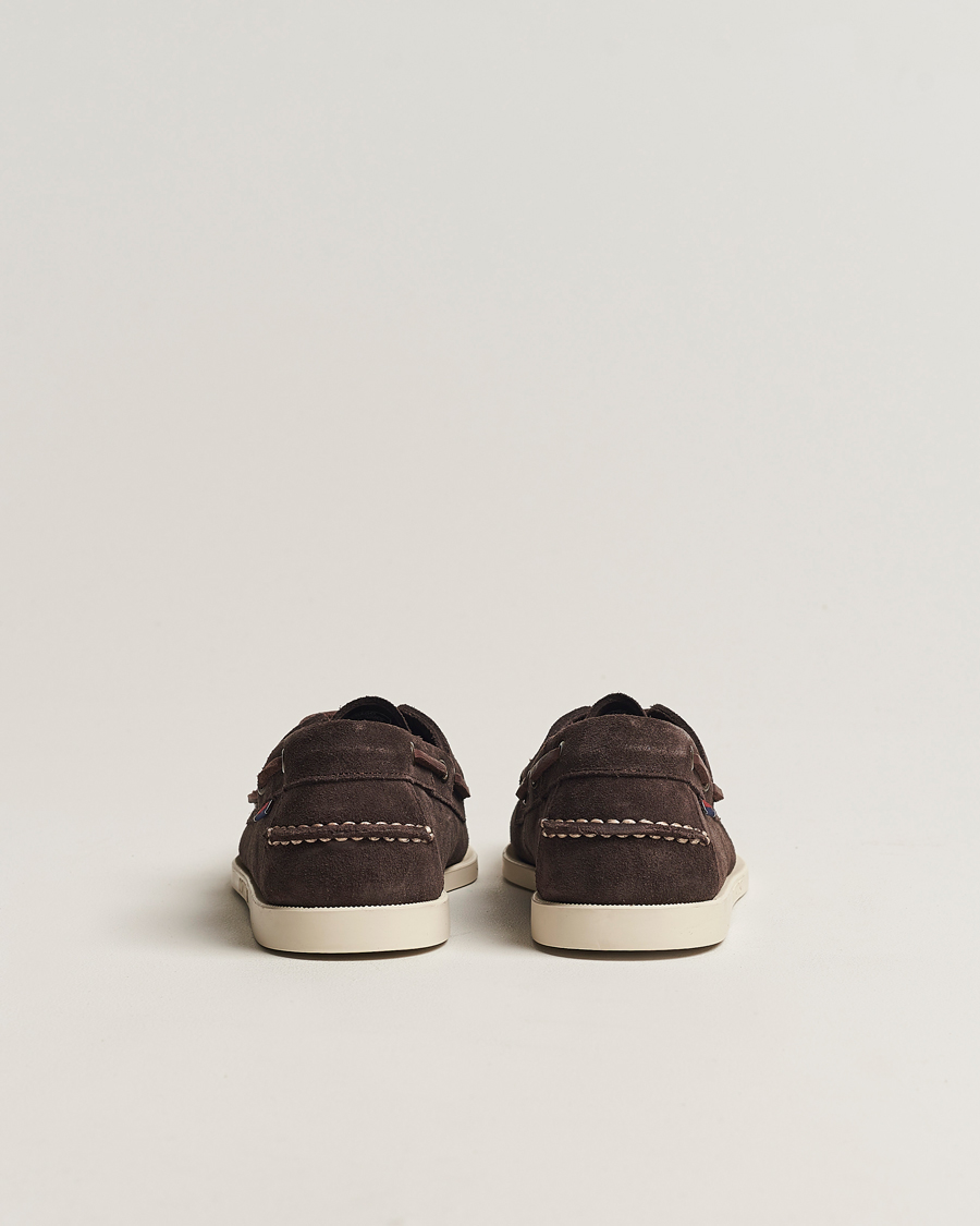 Herren | Segelschuhe | Sebago | Docksides Suede Boat Shoe Moka Brown