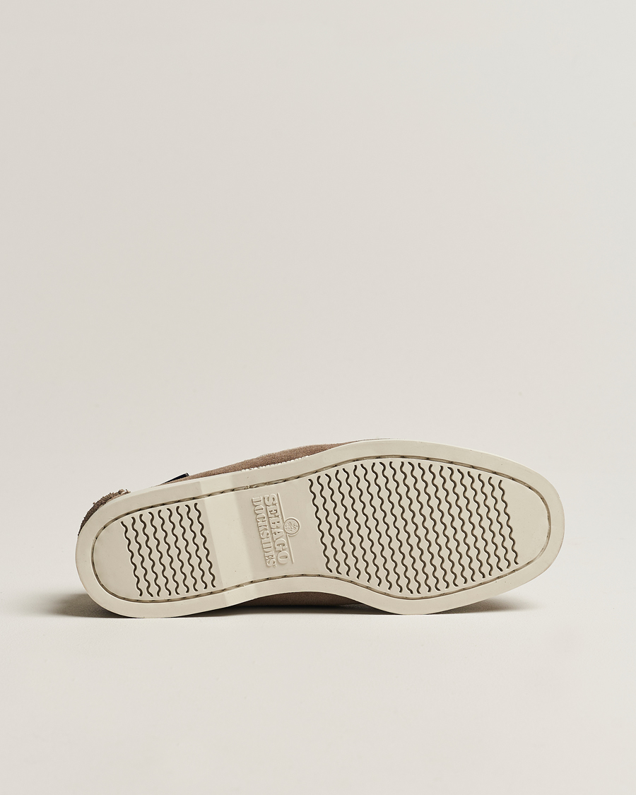 Herren | Segelschuhe | Sebago | Docksides Portland Jib Boat Shoe Sage/Taupe/Camel