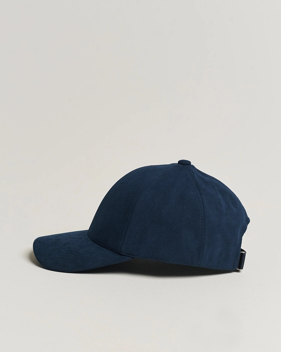 Herr | Hattar & kepsar | Varsity Headwear | Alcantara Baseball Cap Commodore Blue