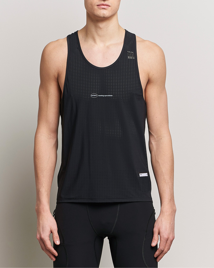 Herren |  | Satisfy | Space-O Singlet Black