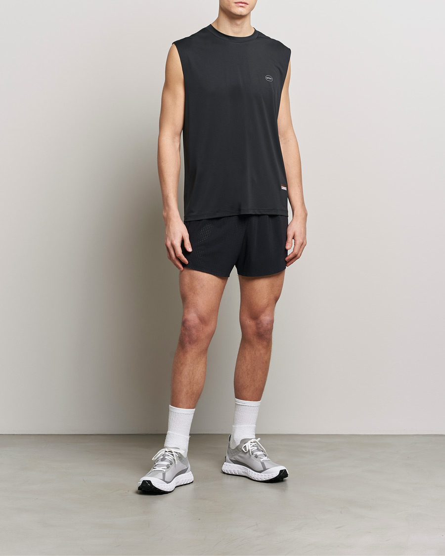 Herren | T-Shirts | Satisfy | AuraLite Muscle Tee Black