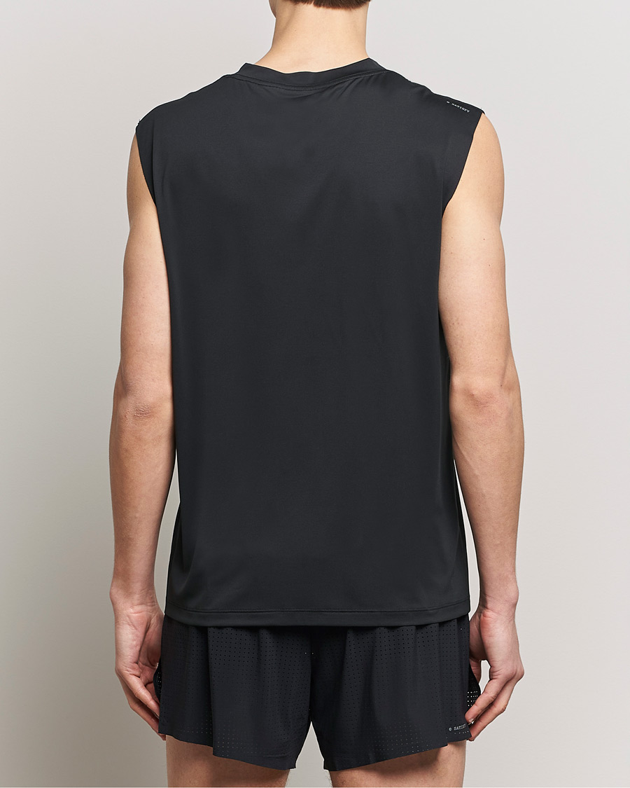 Herren | T-Shirts | Satisfy | AuraLite Muscle Tee Black