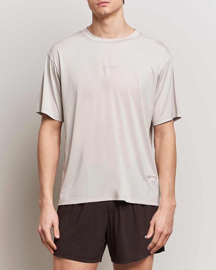 Men | Active | Satisfy | AuraLite Air T-Shirt Mineral Dolomite