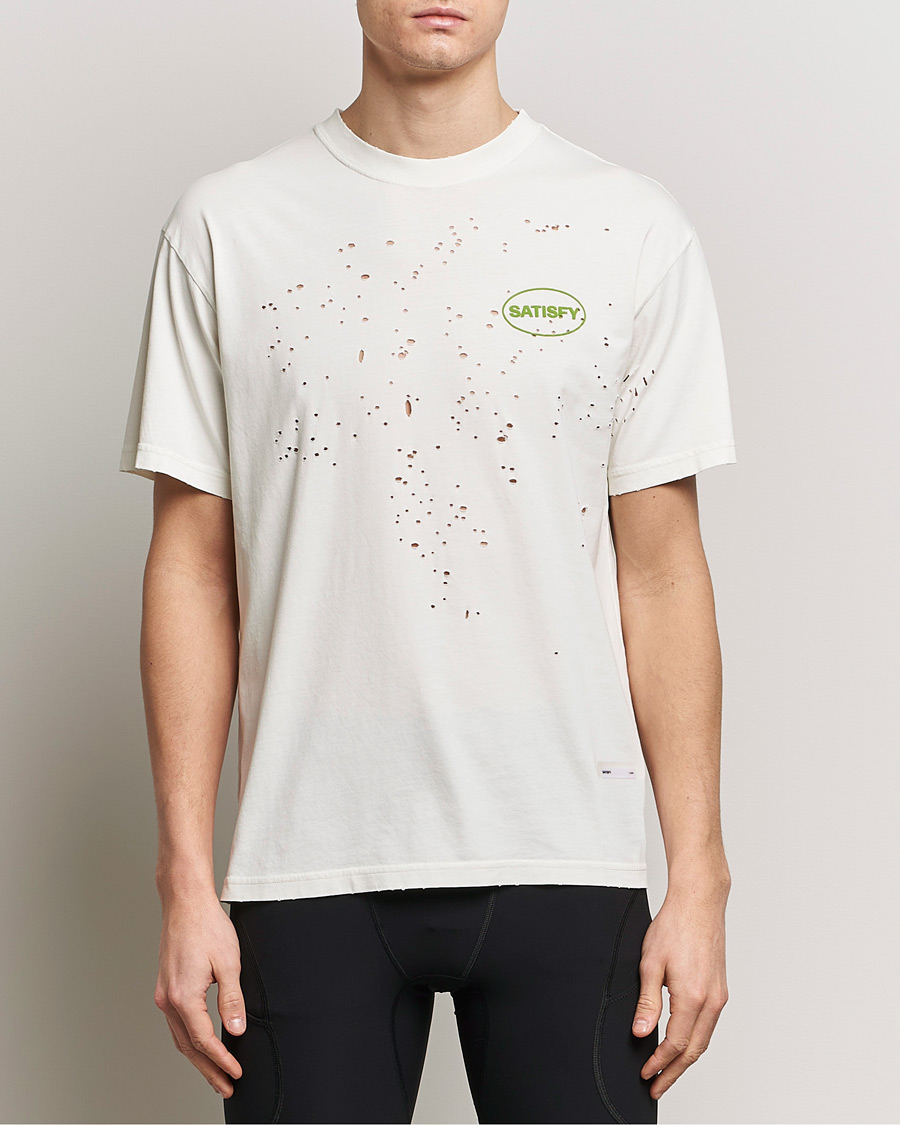 Herr | Kortärmade t-shirts | Satisfy | MothTech T-Shirt Off White