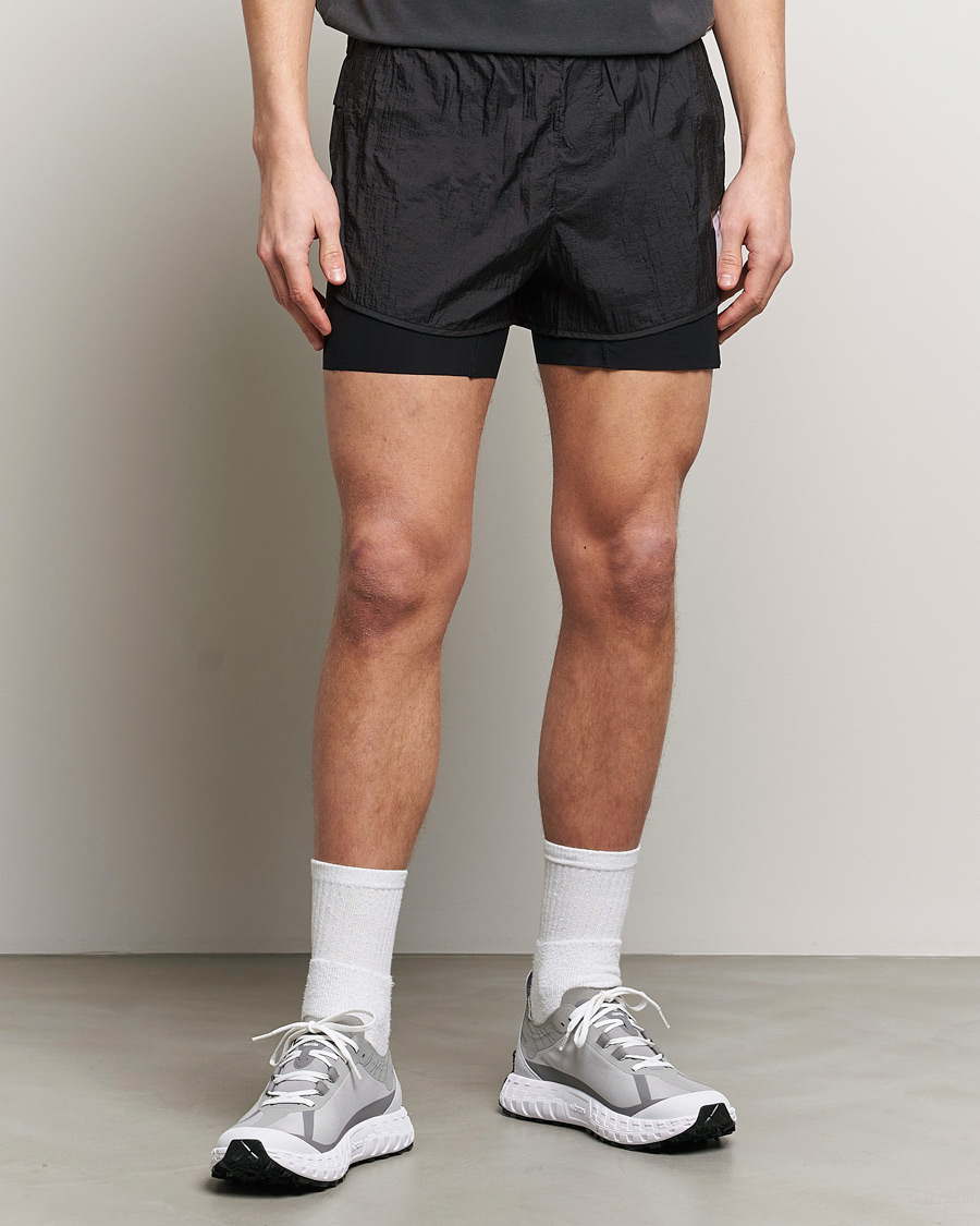 Herren | Kleidung | Satisfy | Rippy 3 Inch Trail Shorts Black