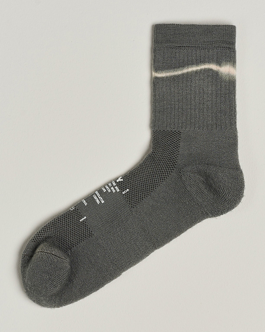 Herren | Unterwäsche | Satisfy | Merino Tube Socks Agave Green Tie Dye