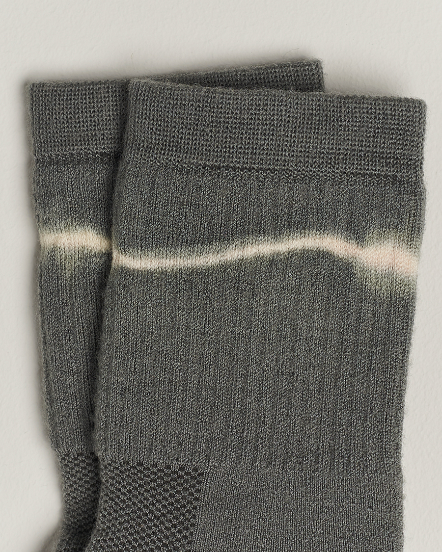 Herren | Socken | Satisfy | Merino Tube Socks Agave Green Tie Dye