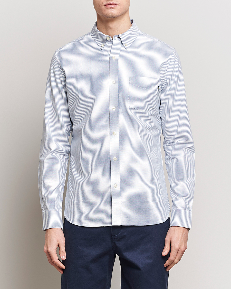 Men | Oxford Shirts | Dockers | Cotton Stretch Oxford Shirt Bengal Stripe