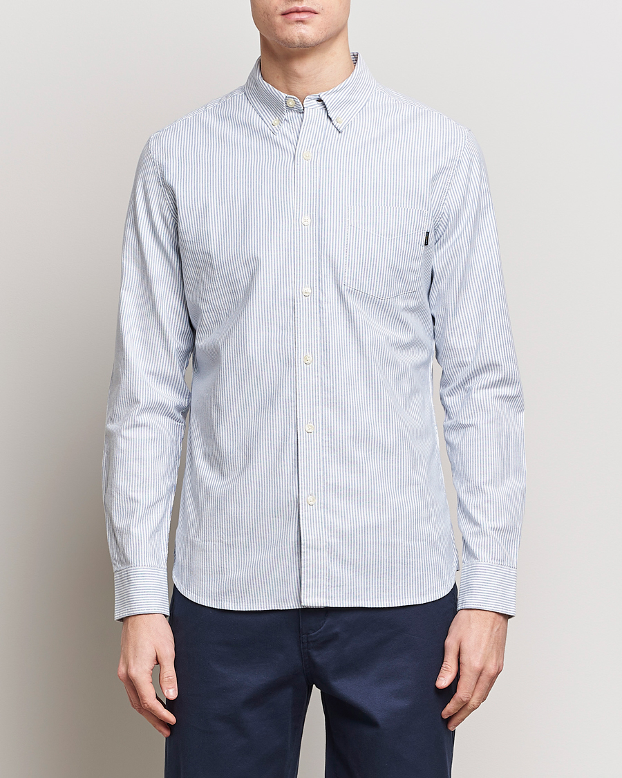 Herren | Hemden | Dockers | Cotton Stretch Oxford Shirt Striped Delft