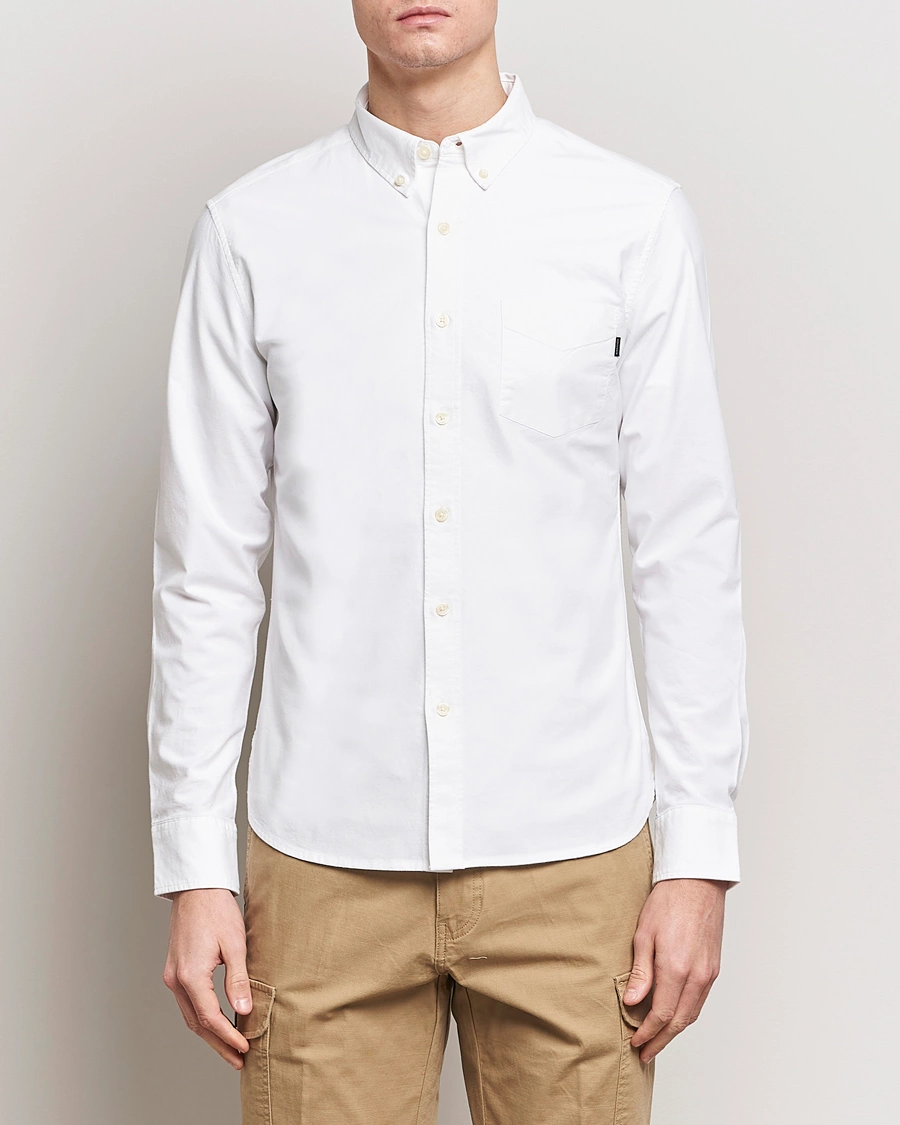 Herren |  | Dockers | Cotton Stretch Oxford Shirt Paper White