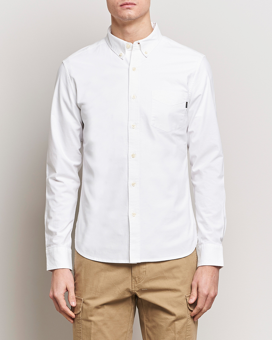 Herren | Hemden | Dockers | Cotton Stretch Oxford Shirt Paper White