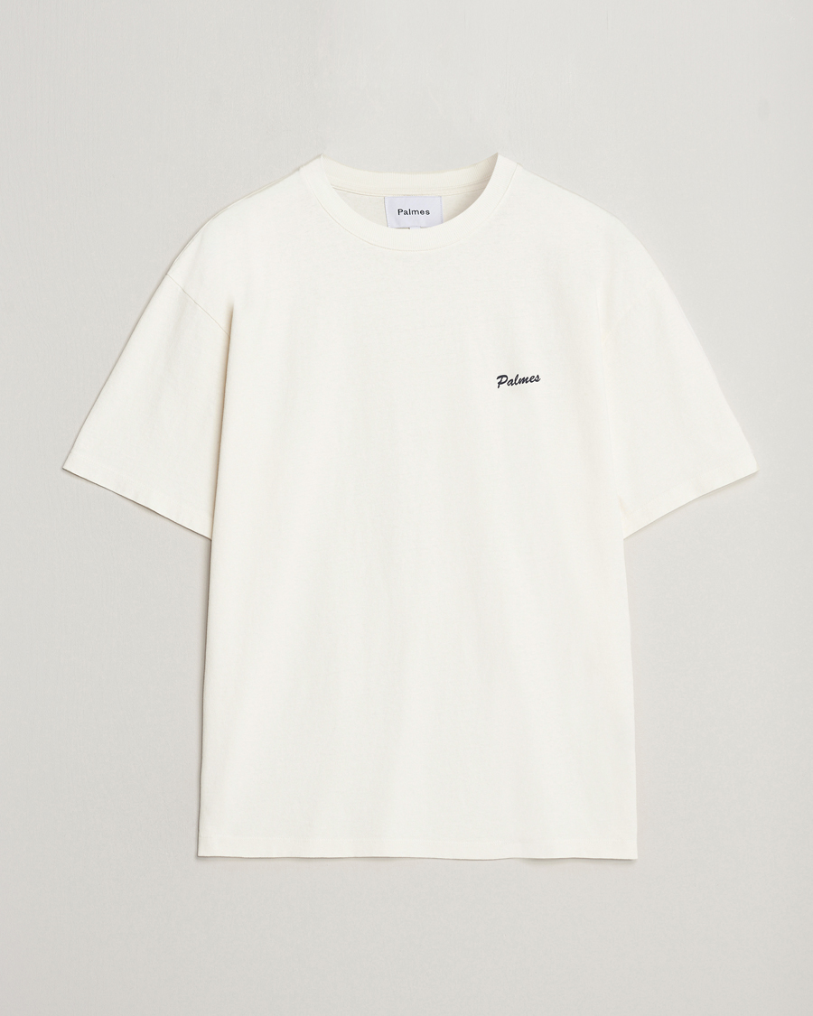 Herren | T-Shirts | Palmes | Dyed T-Shirt Off White