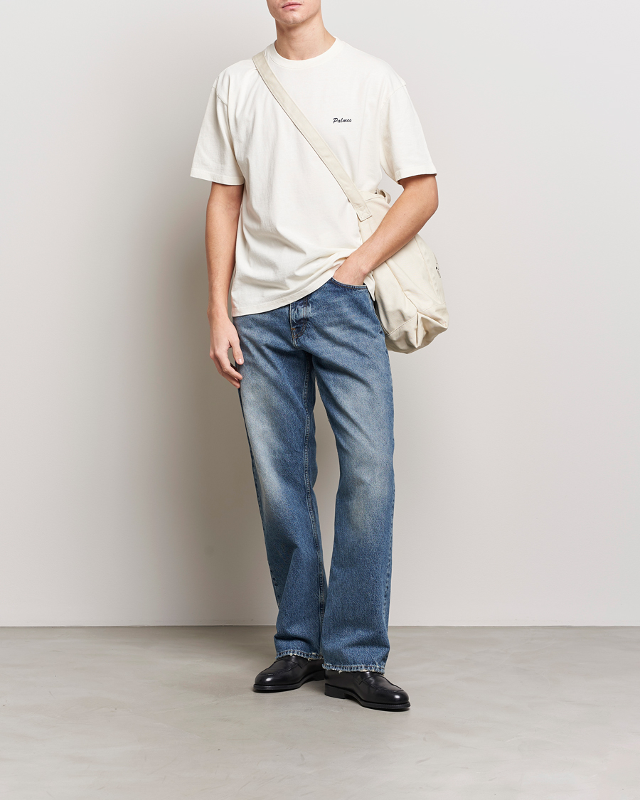 Herren | T-Shirts | Palmes | Dyed T-Shirt Off White