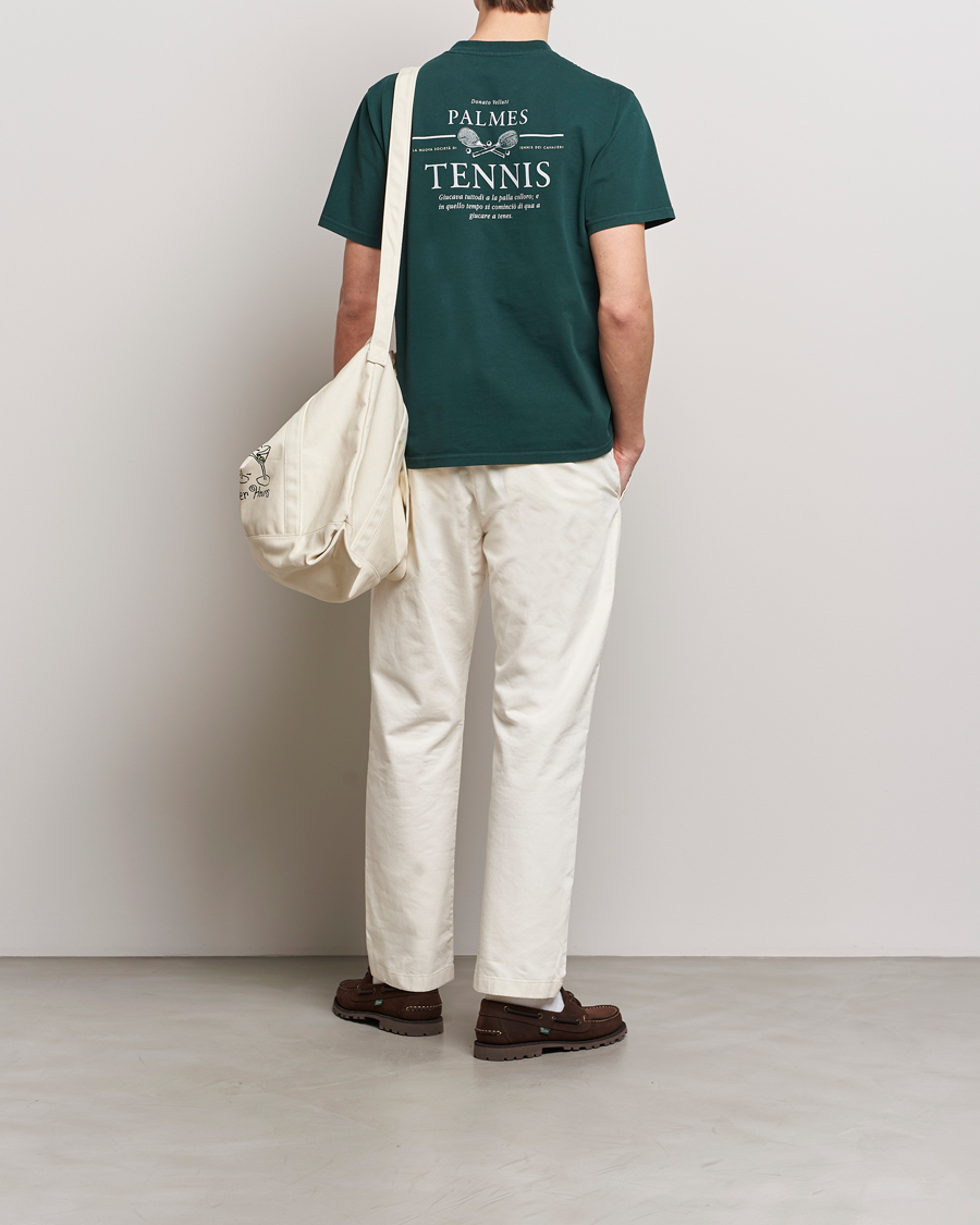 Herren | T-Shirts | Palmes | Vichi Pocket T-Shirt Dark Green
