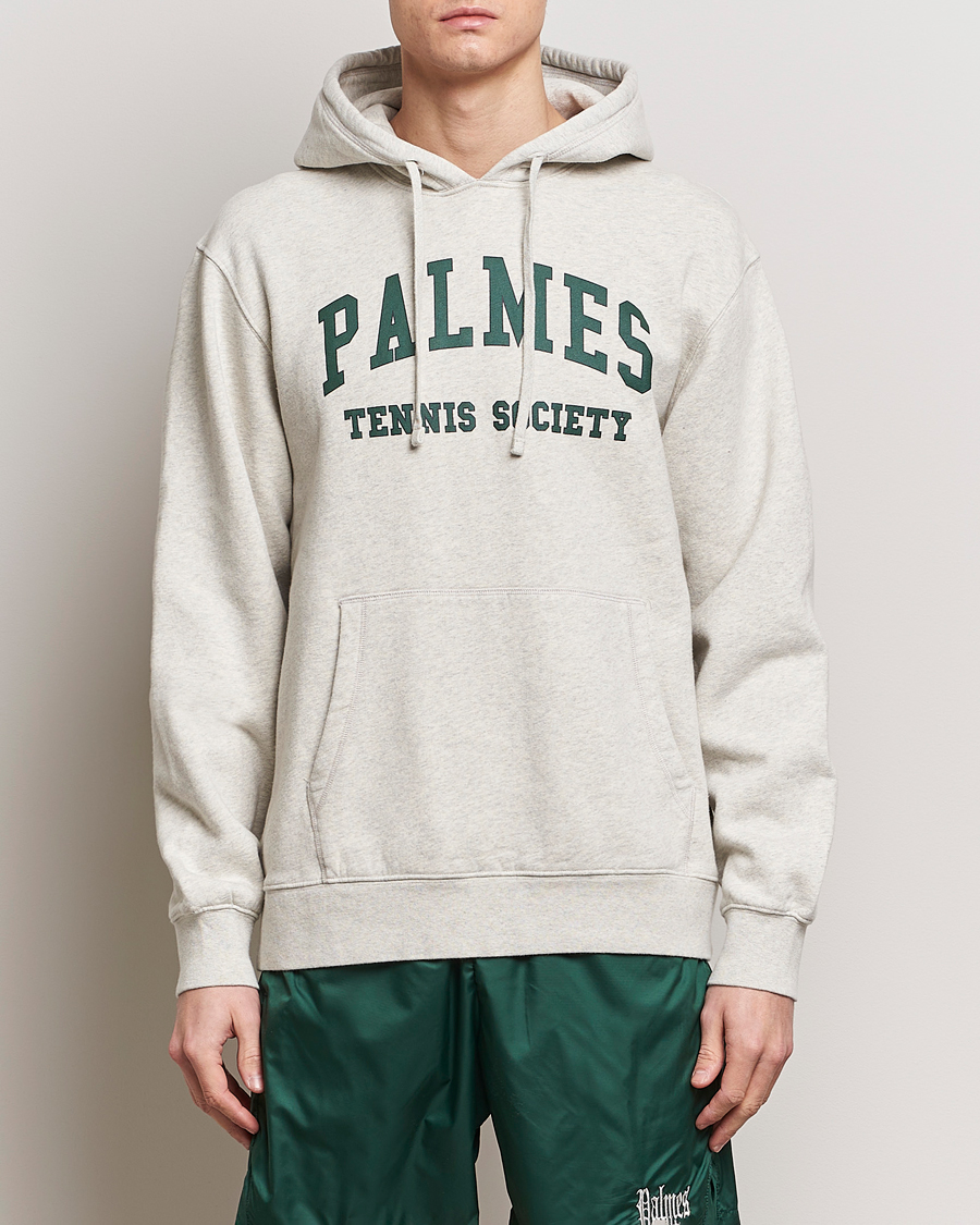 Herr |  | Palmes | Mats Hooded Sweatshirt Oatmeal