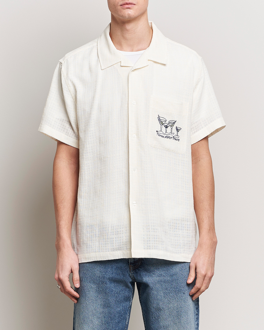 Men | Palmes | Palmes | Martini Short Sleeve Shirt Off White