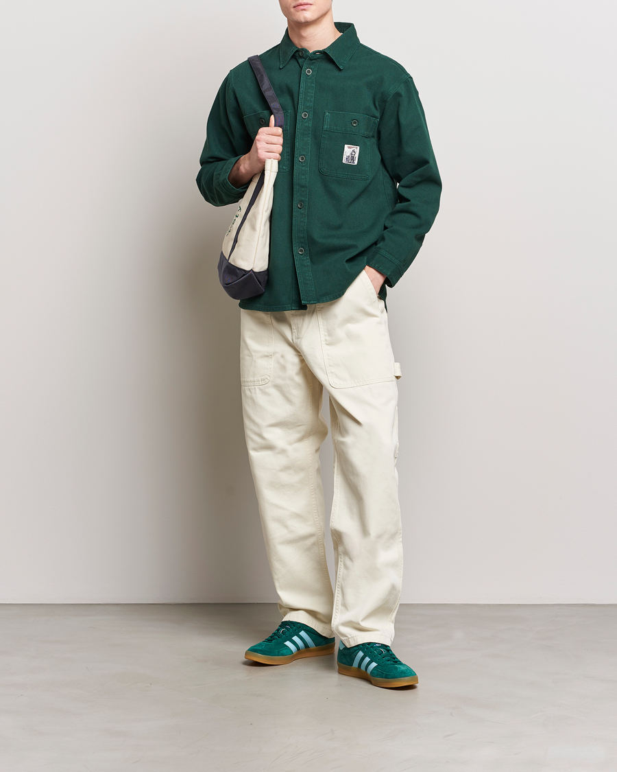 Herren | Hemden | Palmes | Roland Overshirt Bottle Green