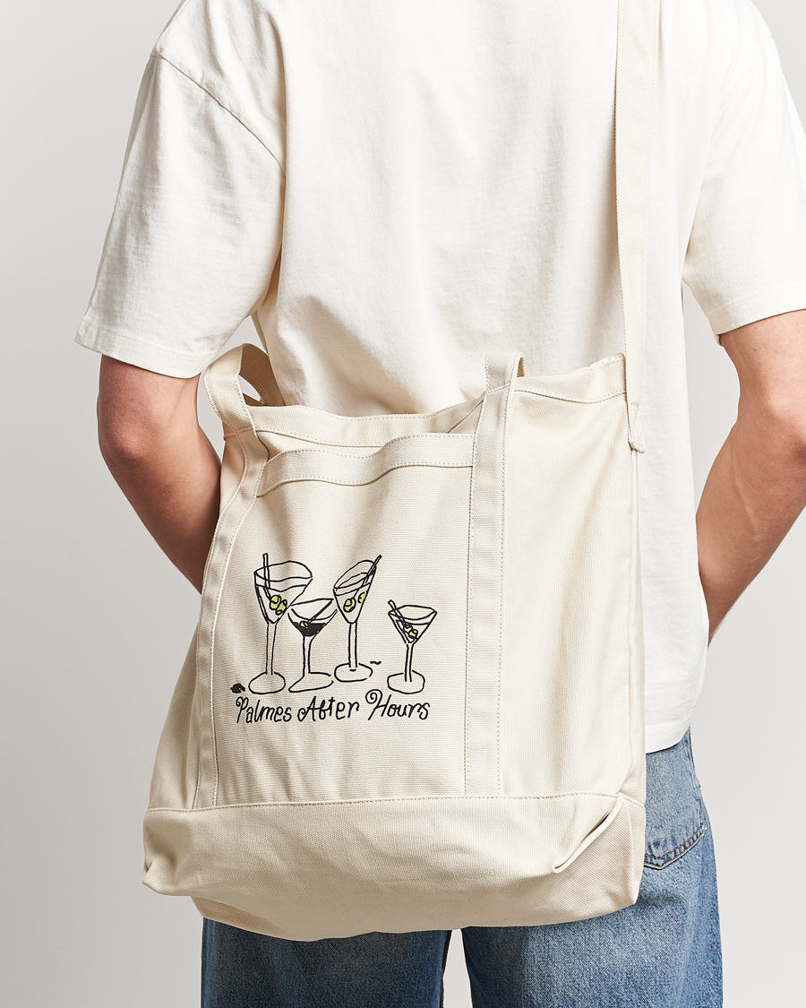 Herren | Tragetaschen | Palmes | Martini Zip Tote Bag Off White