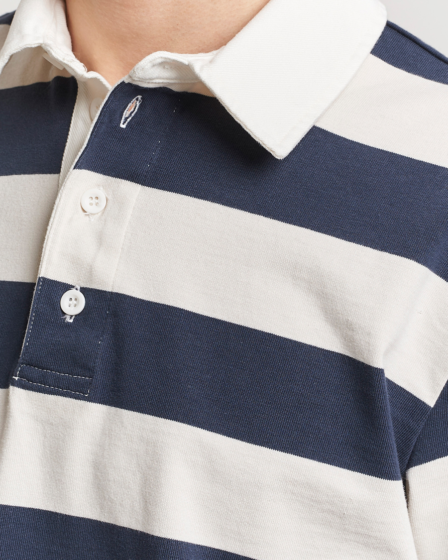 Herren | Pullover | Palmes | Colt Rugby Shirt Navy/White