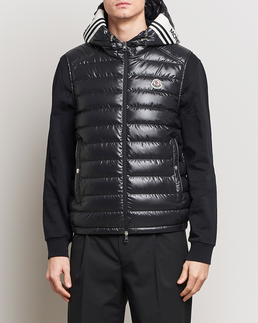 Herren | Moncler | Moncler | Clai Down Vest Black