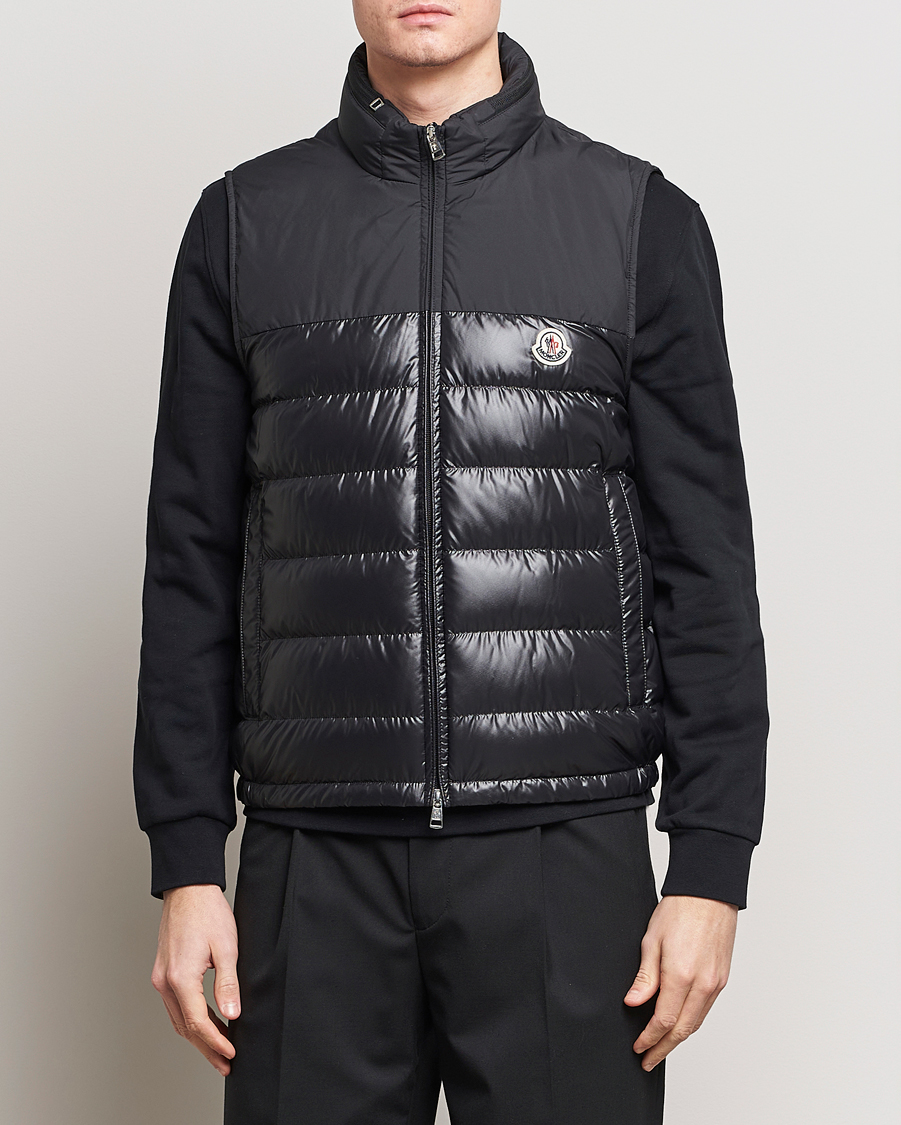 Herren | Luxury Brands | Moncler | Cerces Vest Black