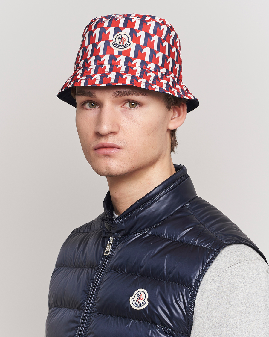 Men | Accessories | Moncler | Nylon Bucket Hat Navy