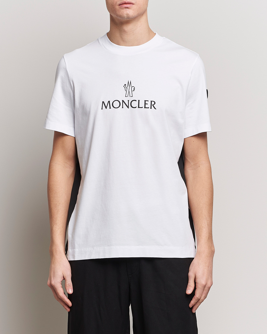 Herren | Moncler | Moncler | Reflective Logo T-Shirt White