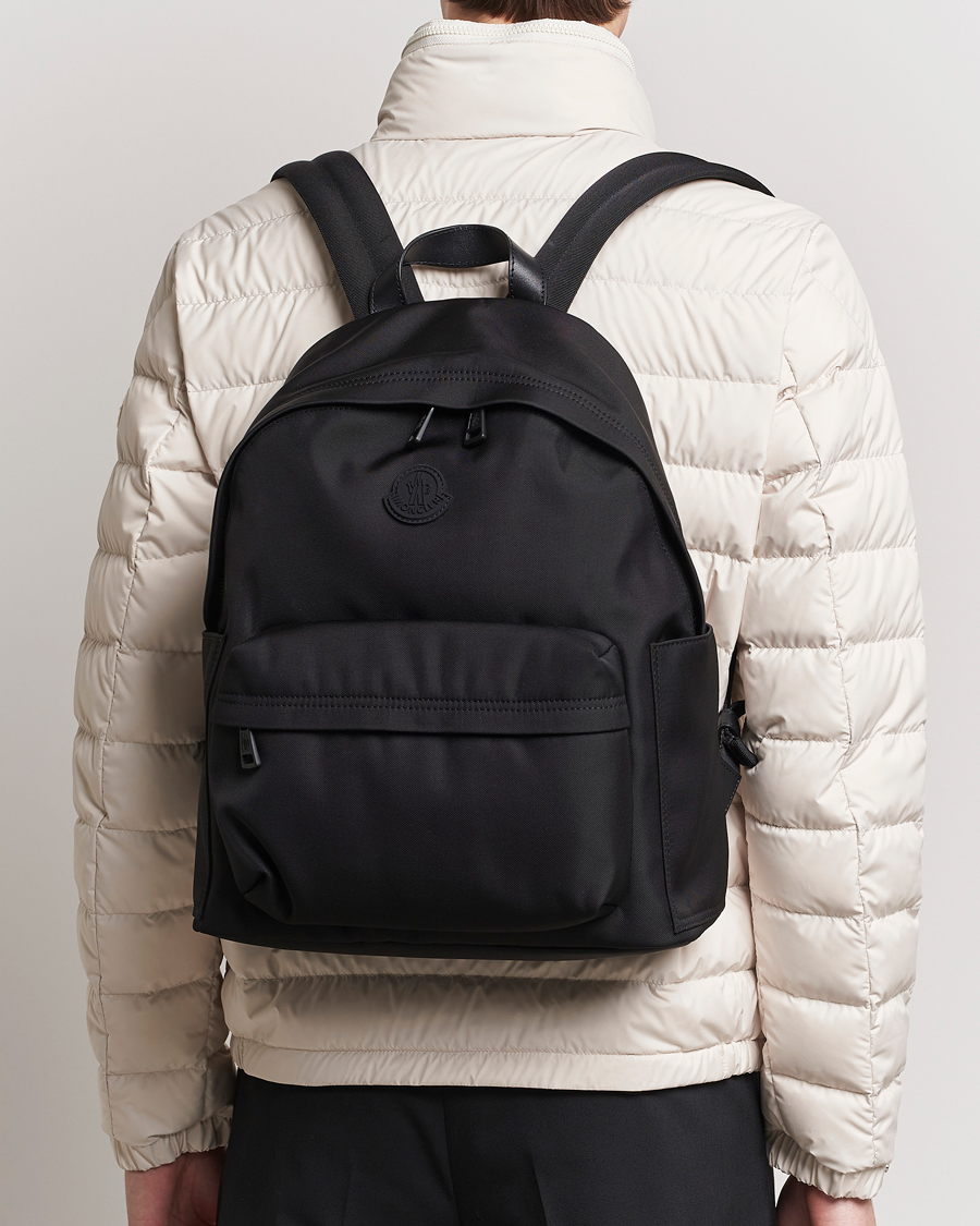 Men | Backpacks | Moncler | Pierrick Nylon Backpack Black