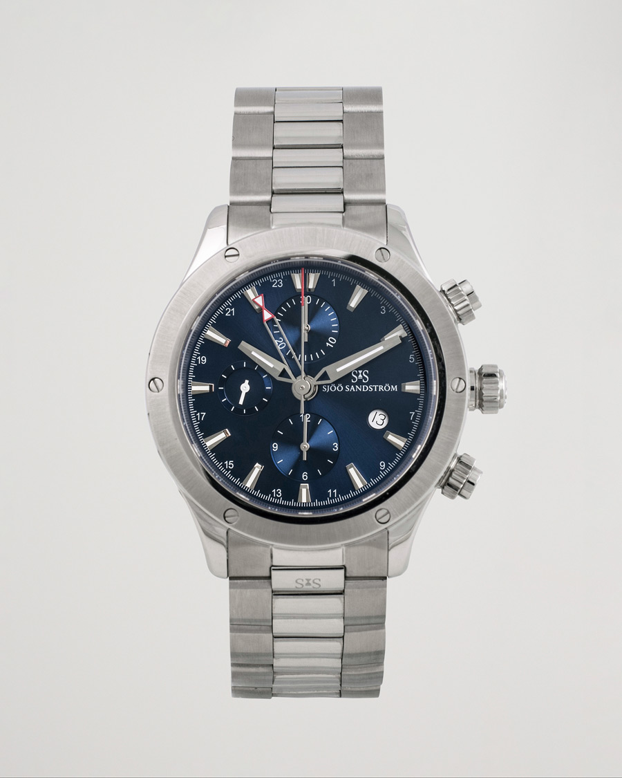 Herren | Sjöö Sandström Pre-Owned UTC Extreme 1 Blue Steel Silver | Sjöö Sandström Pre-Owned | UTC Extreme 1 Blue Steel Silver