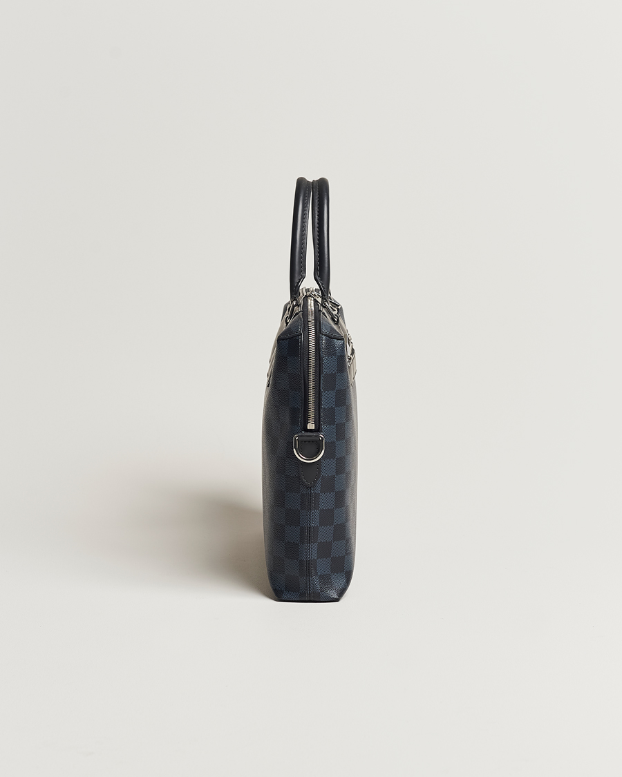 Herren | Louis Vuitton Pre-Owned Porte-Documents Jour Briefcase Damier Navy | Louis Vuitton Pre-Owned | Porte-Documents Jour Briefcase Damier Navy