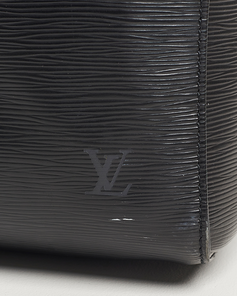 Herren | Louis Vuitton Pre-Owned Keepall 50 Epi Leather Travel Bag Black | Louis Vuitton Pre-Owned | Keepall 50 Epi Leather Travel Bag Black