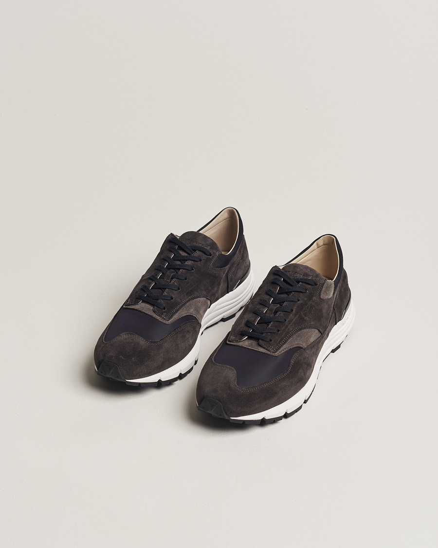 Herr | Sweyd | Sweyd | Way Suede Running Sneaker Faded Black