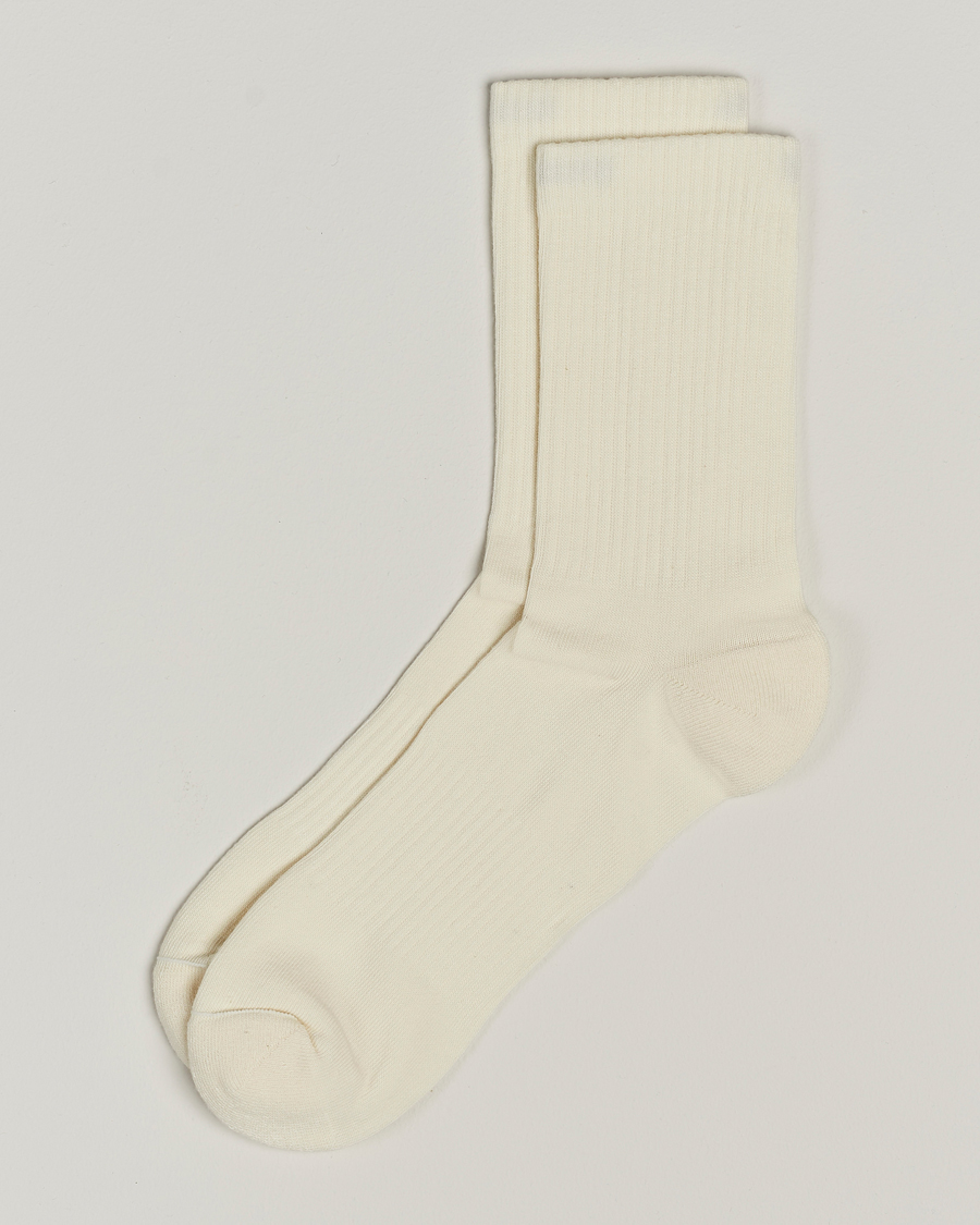 Herren | Unterwäsche | Sweyd | Crew Cotton Socks White