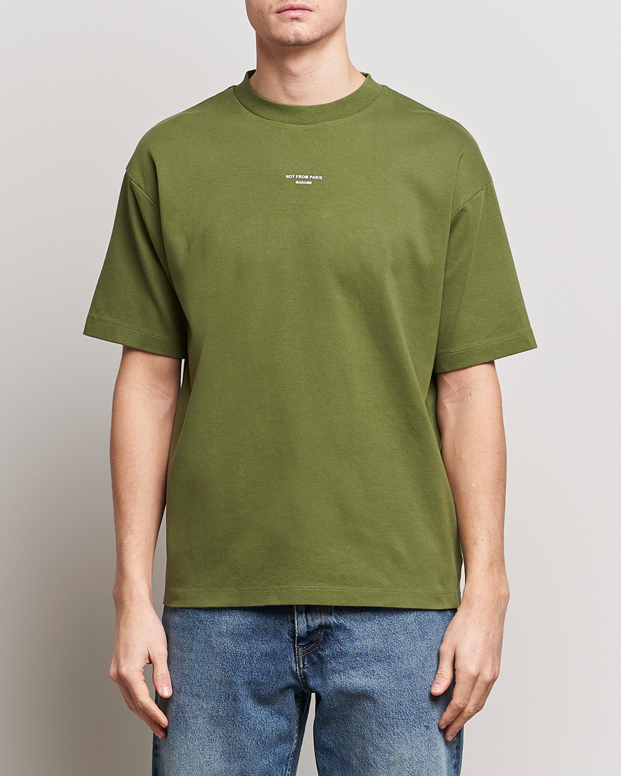 Herren | Contemporary Creators | Drôle de Monsieur | Classic NFPM T-Shirt Khaki