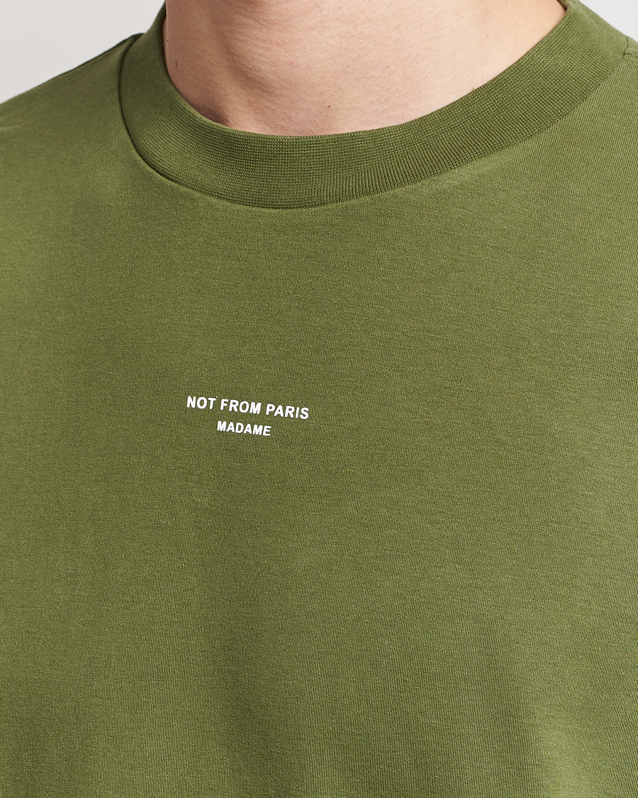 Herren | T-Shirts | Drôle de Monsieur | Classic NFPM T-Shirt Khaki