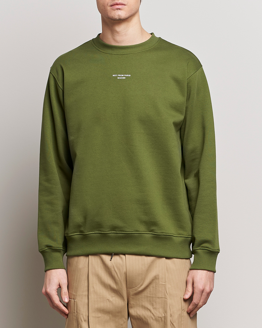 Herren | Drôle de Monsieur | Drôle de Monsieur | Classic NFPM Sweatshirt Khaki